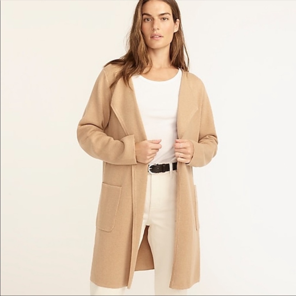 Jcrew Juliette cardigan sweater blazer knit duster jacket J Crew